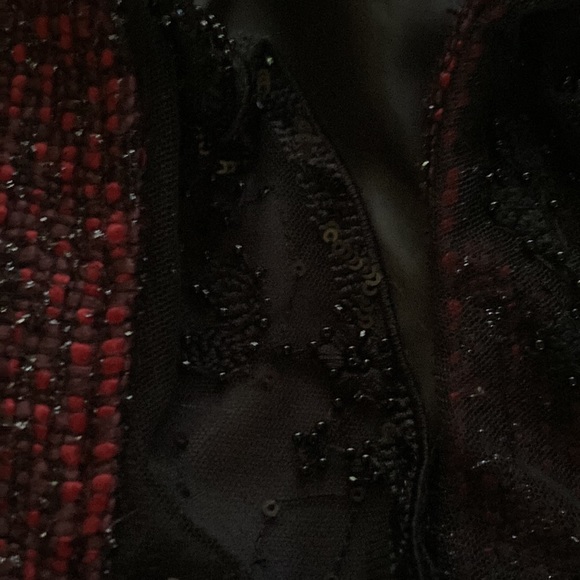 Chicos SZ 3 Tweed Sequin Blazer - Picture 5 of 7